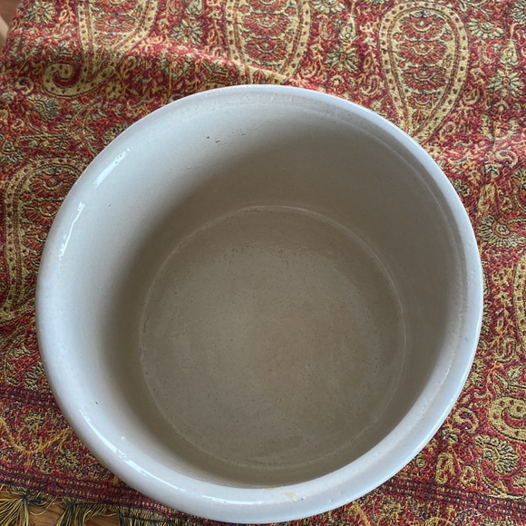 Vintage Robinson Ransbottom Roseville, Ohio folk art stoneware crock - Picture 3 of 7